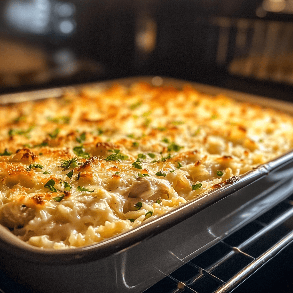 Baking Casserole in Oven