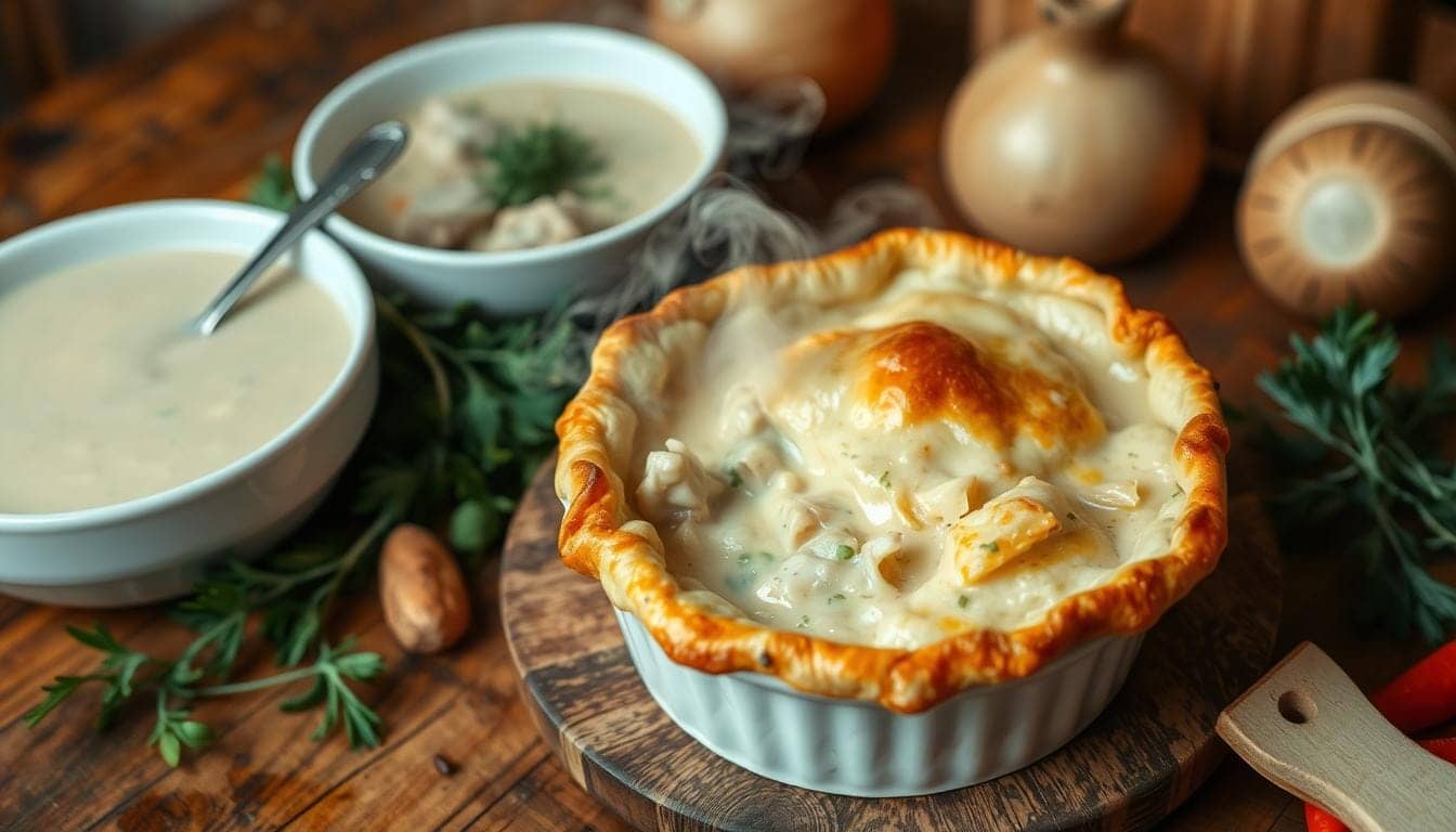 Chicken Pot Pie with Cream of Chicken Soup