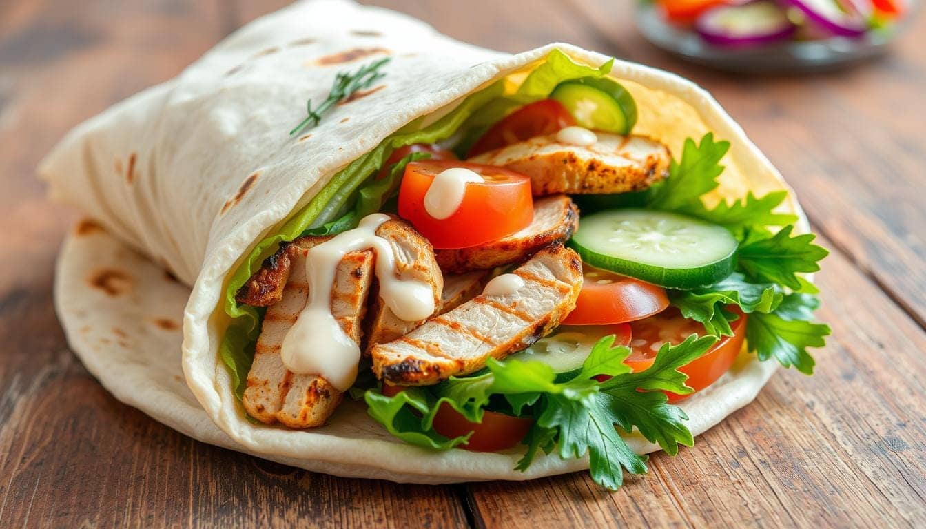 Grilled Chicken Wrap Recipe