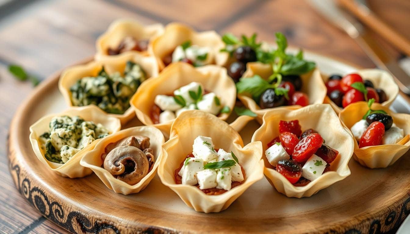 Phyllo Cup Appetizers