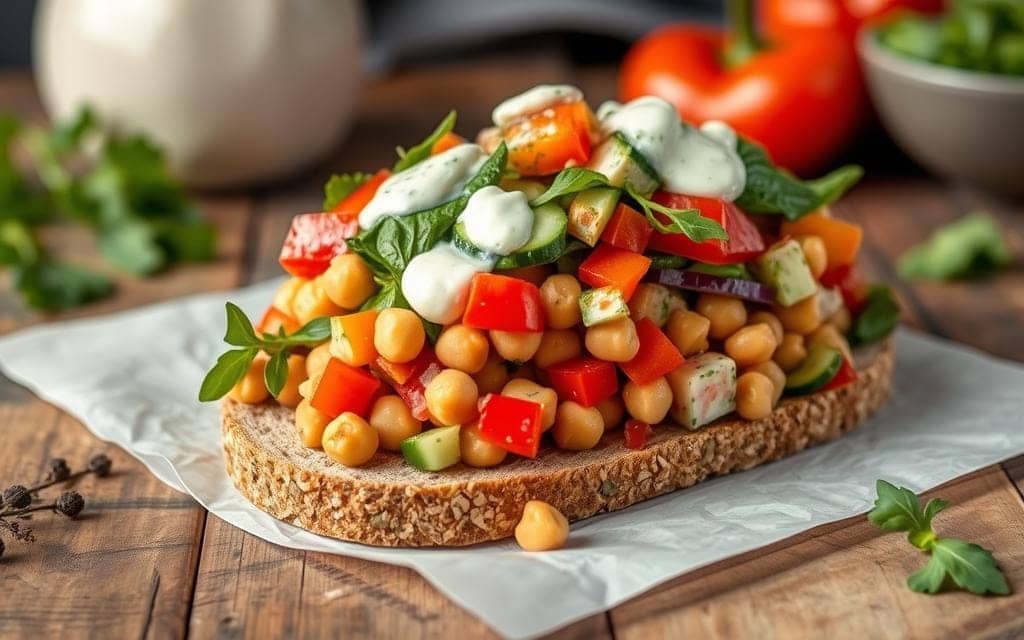 chickpea salad sandwich recipe