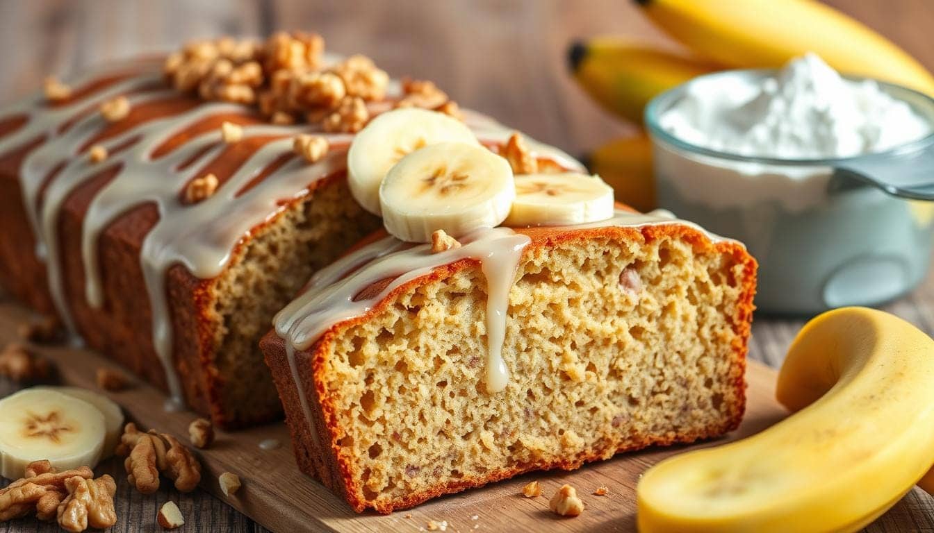 Cake mix banana bread