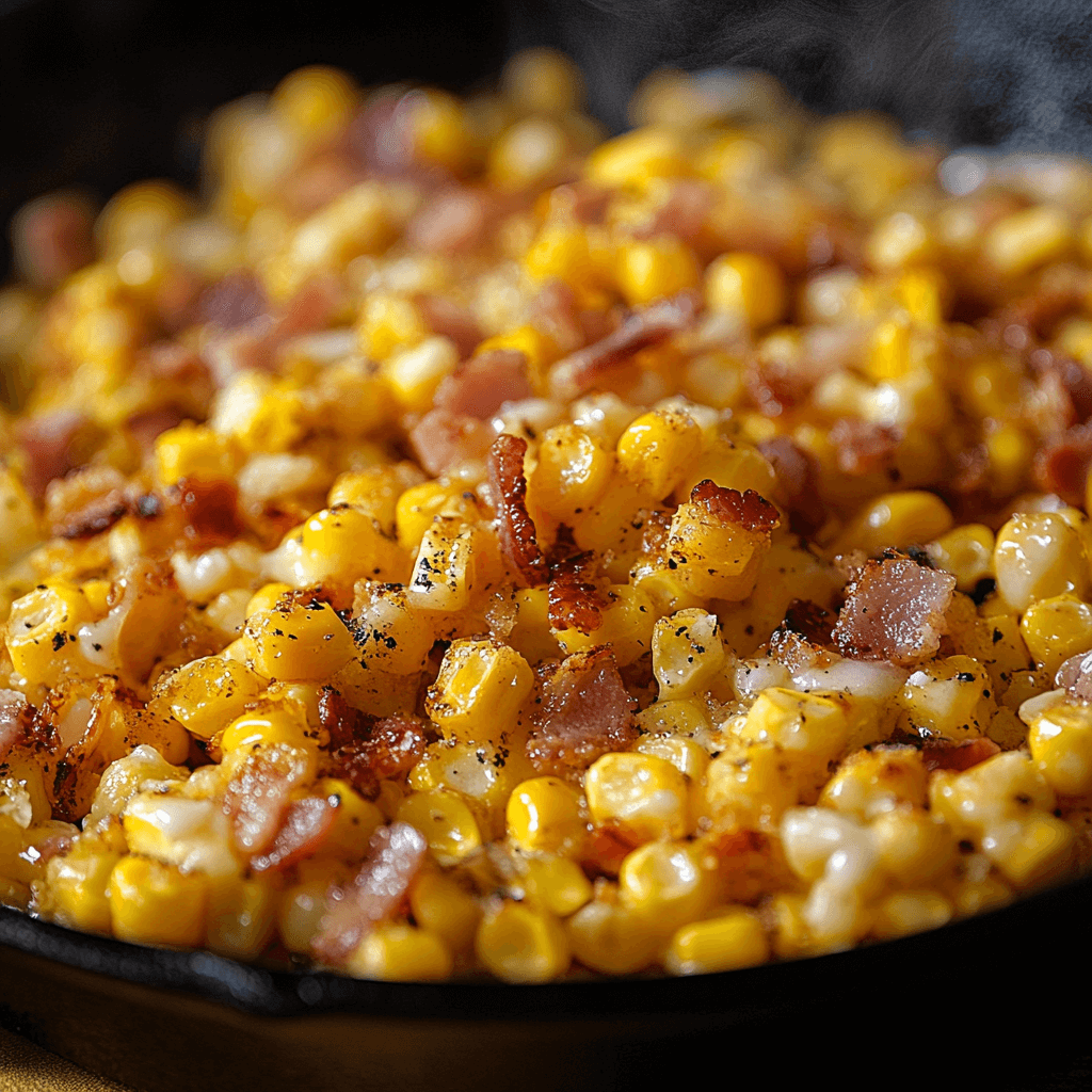 Skillet of Southern Fried Corn