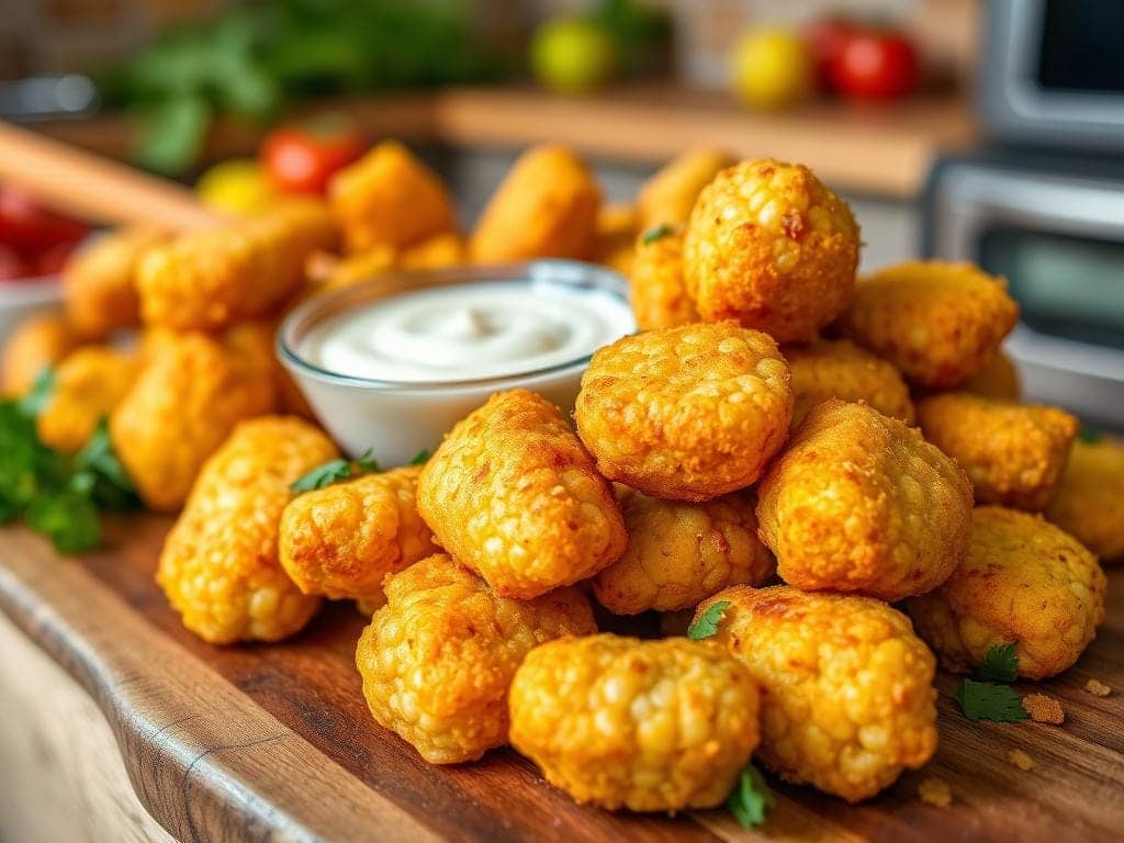 Crispy Corn Nuggets